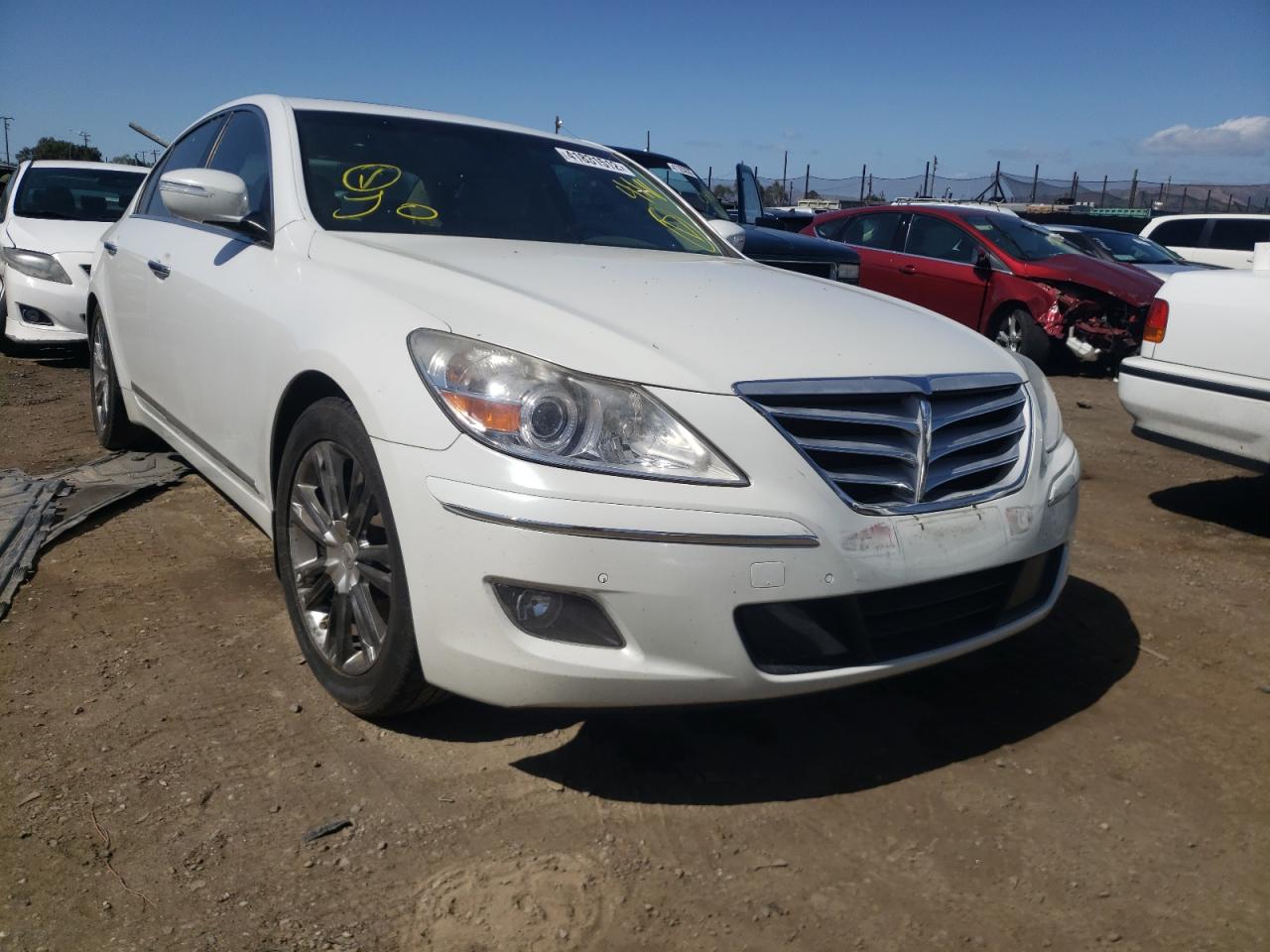 HYUNDAI GENESIS 4. 2011 with VIN KMHGC4DF1BU114575 - Photo from auction