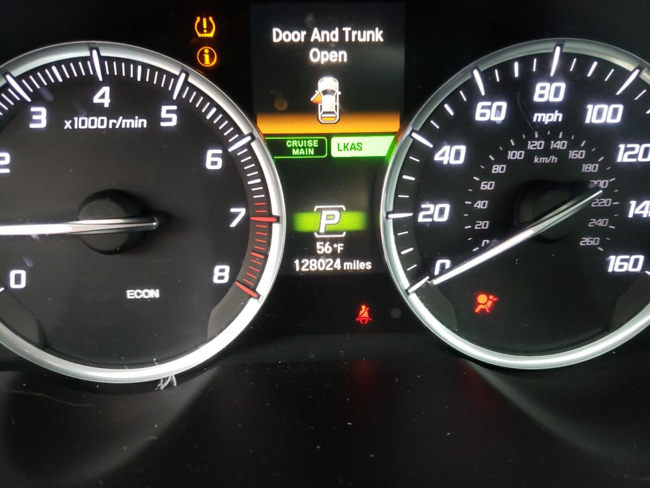 Photo 8 from auction – 2016 ACURA TLX TECH with VIN 19UUB3F50GA002675