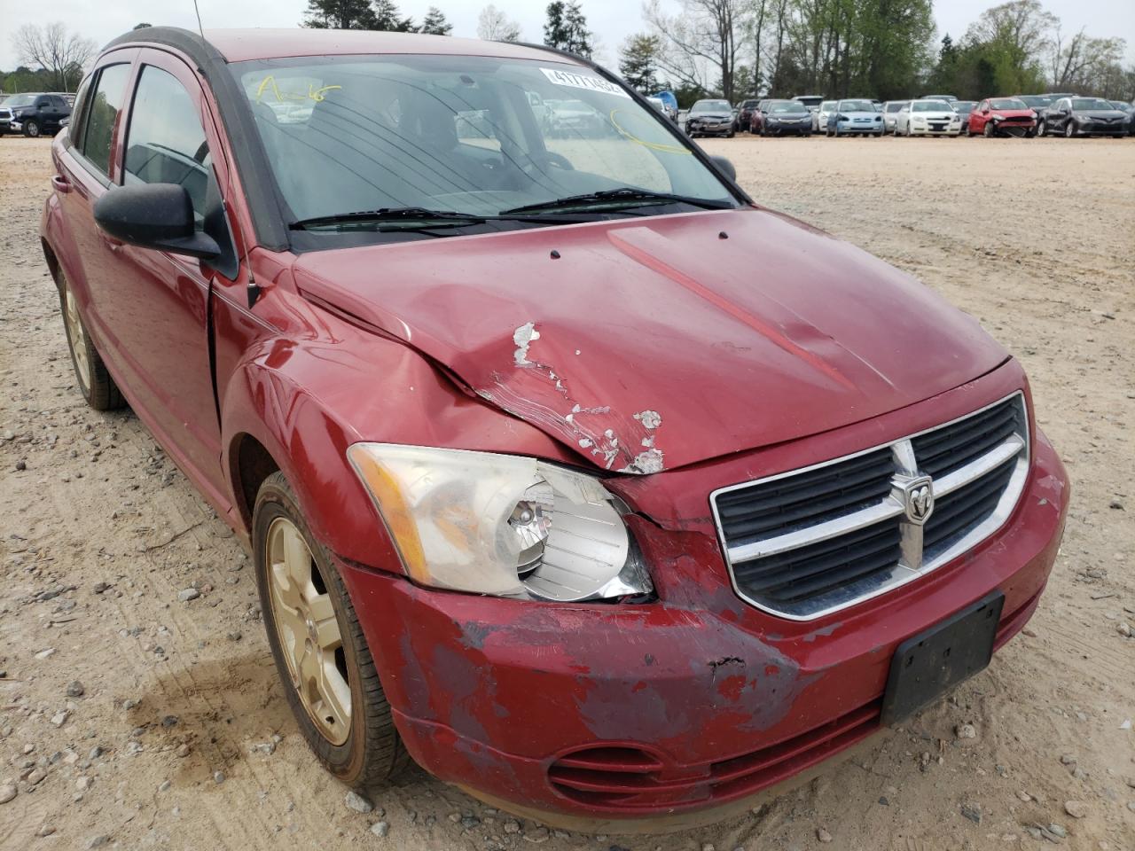 DODGE CALIBER SX 2009 with VIN 1B3HB48A29D100951 - Photo from auction