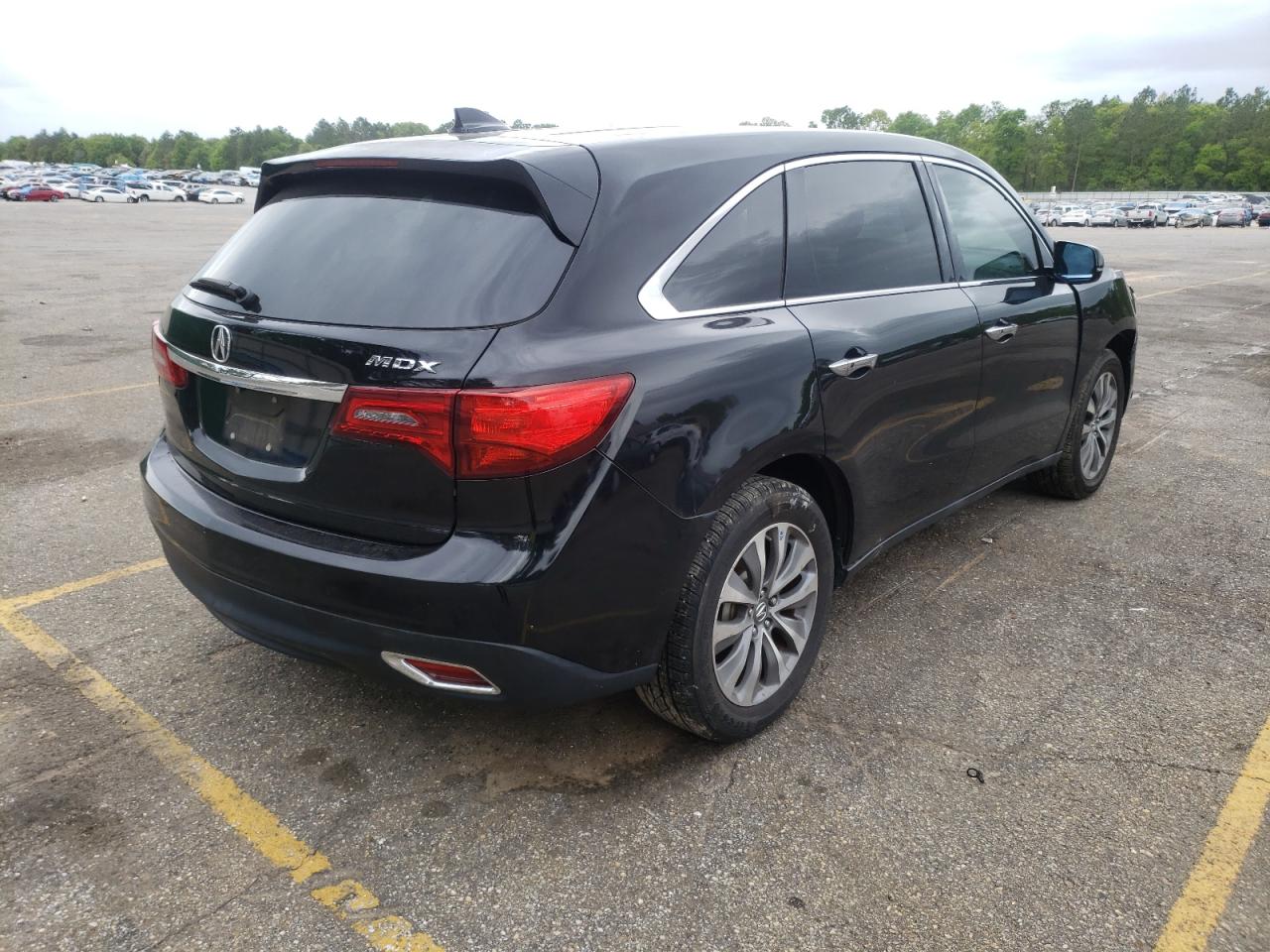 Photo 4 from auction – 2014 ACURA MDX TECHNO with VIN 5FRYD3H47EB001878