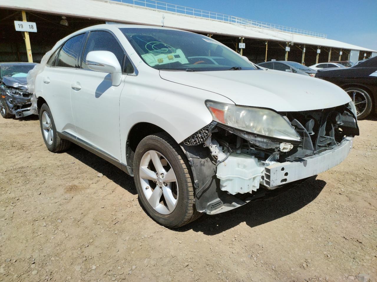 LEXUS RX 350 2011 with VIN JTJZK1BA8B2411065 - Photo from auction