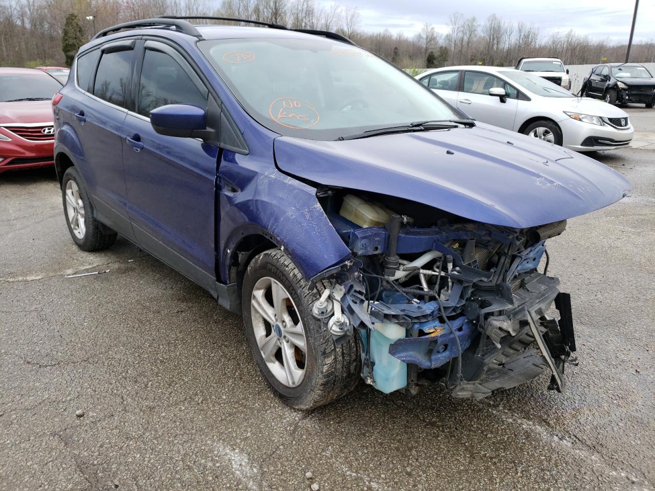 FORD ESCAPE SE 2013 with VIN 1FMCU0GX2DUB62212 - Photo from auction