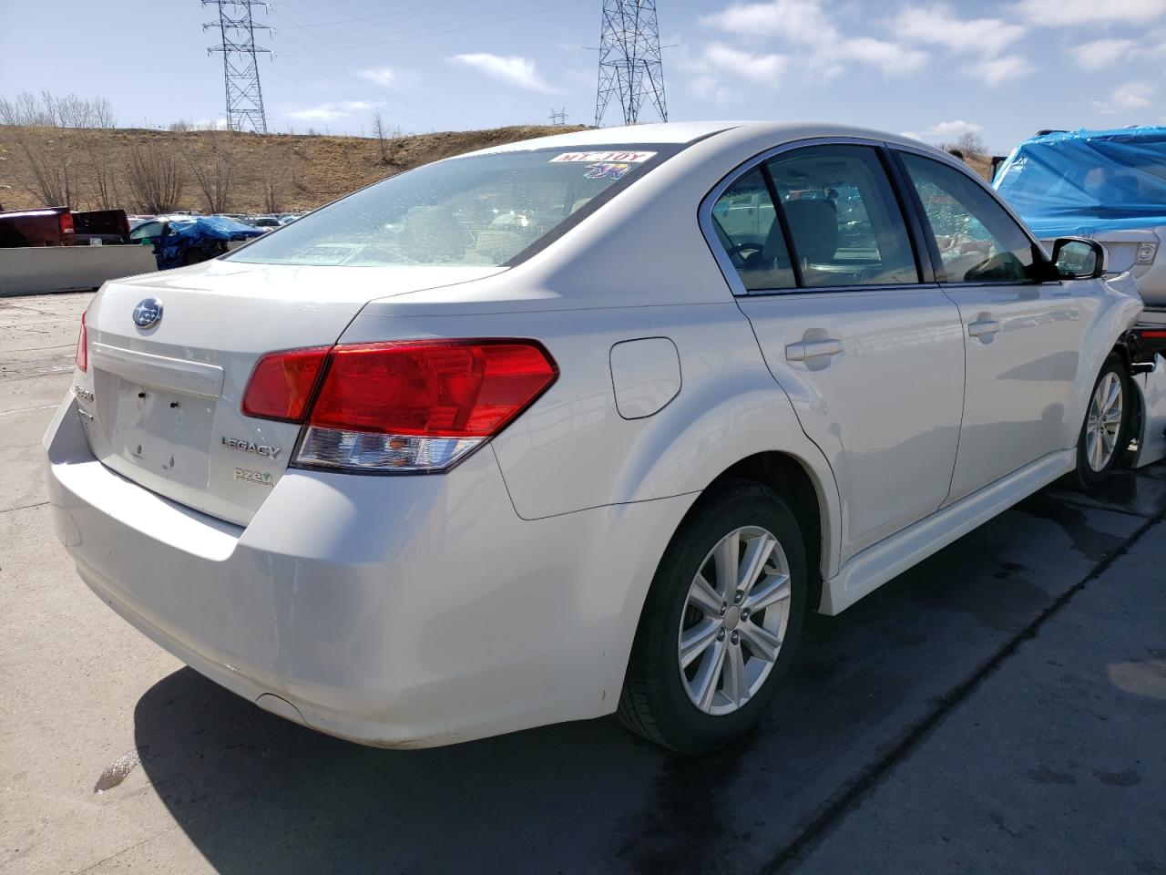 Photo 4 from auction – 2012 SUBARU LEGACY 2.5 with VIN 4S3BMBC61C3032371