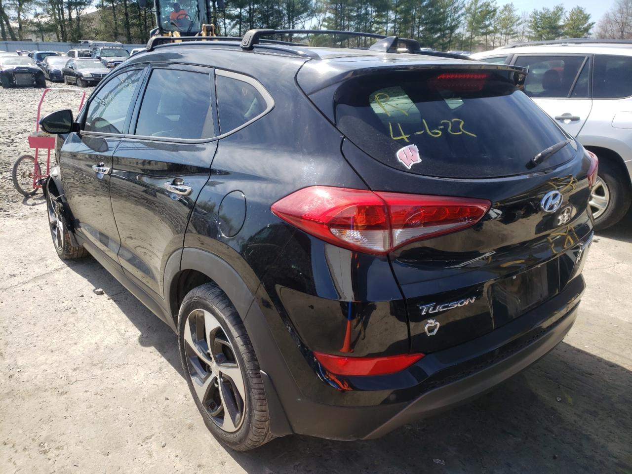 Photo 3 from auction – 2016 HYUNDAI TUCSON LIM with VIN KM8J3CA2XGU108072
