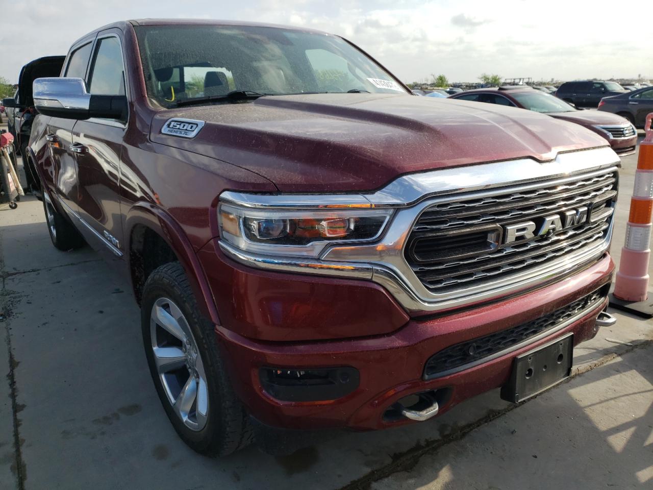 RAM 1500 LIMIT 2020 with VIN 1C6RREHTXLN191692 - Photo from auction