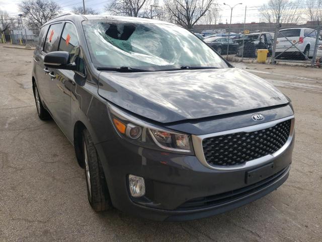 KIA SEDONA EX 2016 with VIN KNDMC5C18G6162363 - Photo from auction