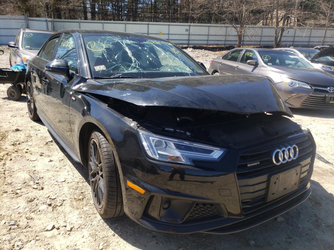 AUDI A4 PREMIUM 2019 with VIN WAUENAF42KN005355 - Photo from auction