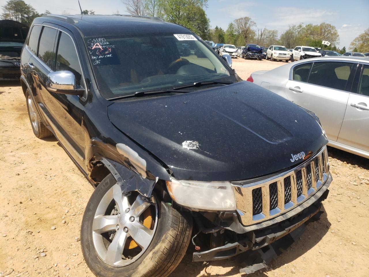 JEEP GRAND CHER 2013 with VIN 1C4RJECT0DC526821 - Photo from auction