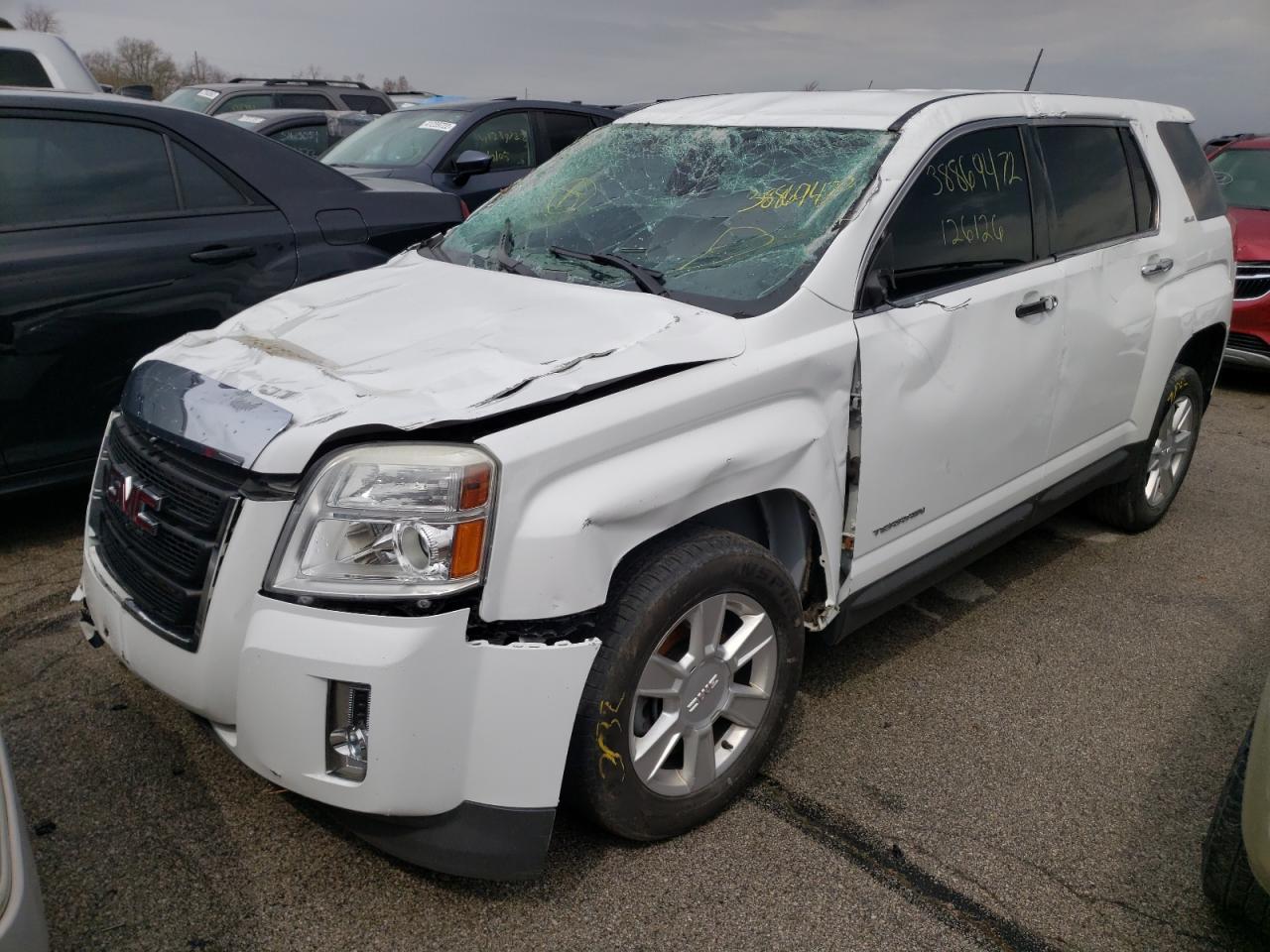 Photo 2 from auction – 2013 GMC TERRAIN SL with VIN 2GKALMEK7D6384504