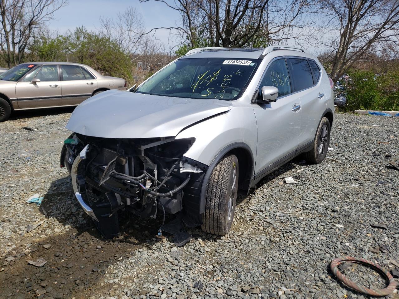 Photo 2 from auction – 2016 NISSAN ROGUE S with VIN 5N1AT2MV2GC778740