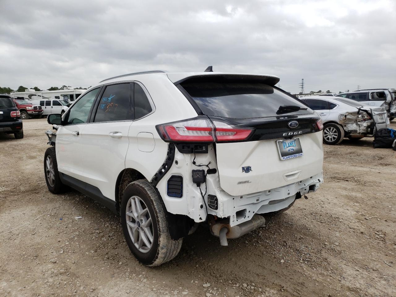Foto 3 de la subasta – 2021 FORD EDGE SEL con VIN 2FMPK3J90MBA46905