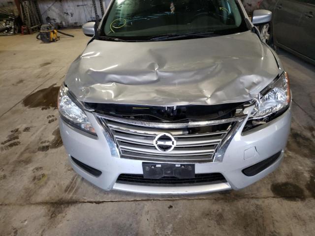 Photo 9 from auction – 2015 NISSAN SENTRA S with VIN 3N1AB7AP1FY291466