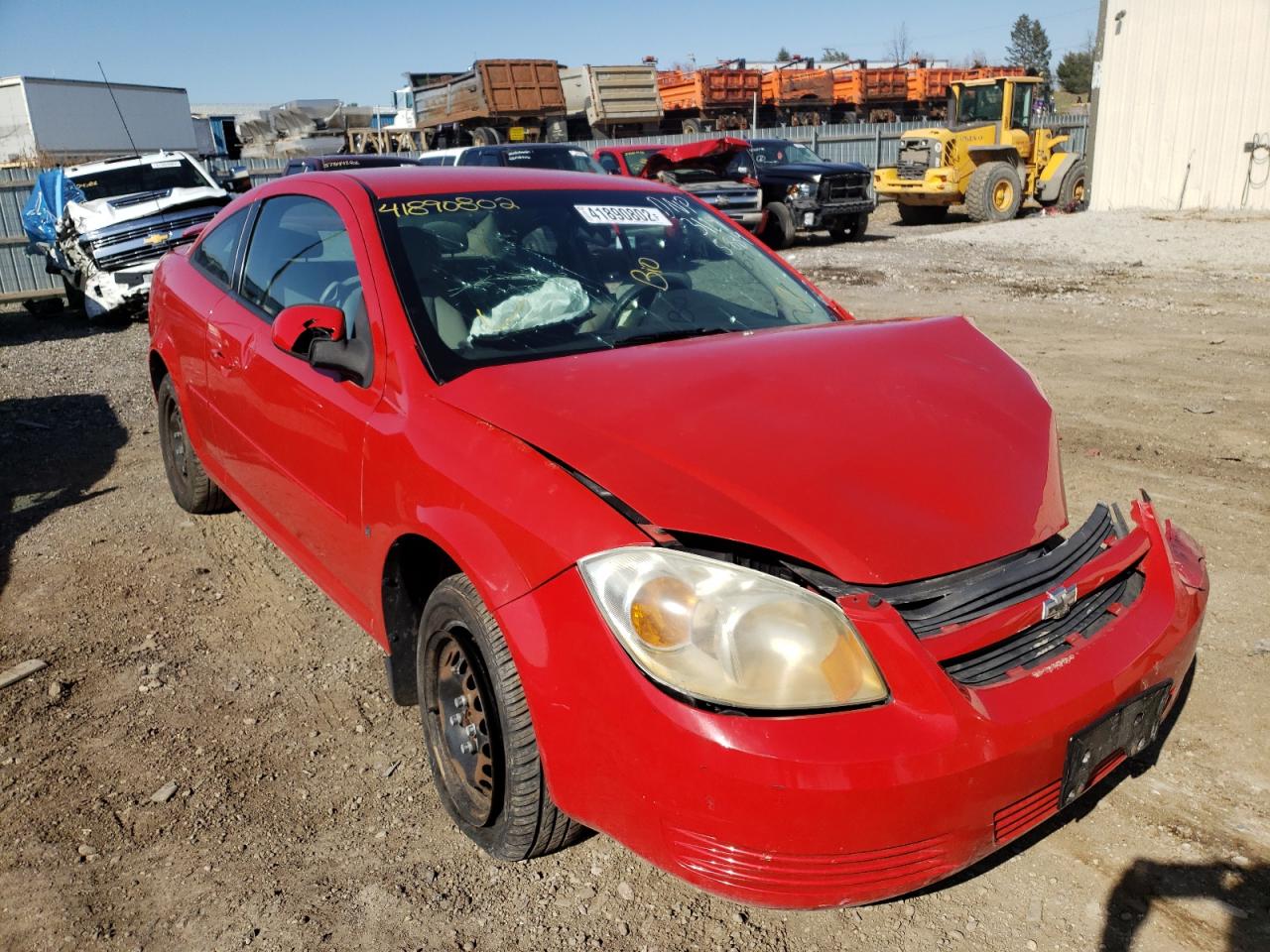 CHEVROLET COBALT LT 2008 with VIN 1G1AL18FX87125884 - Photo from auction