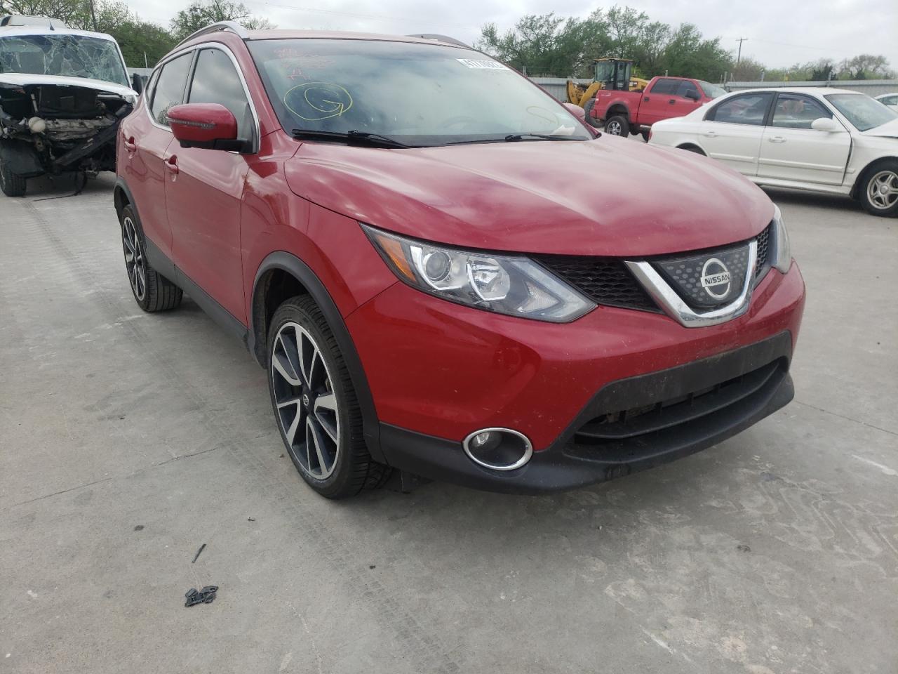 NISSAN ROGUE 2018 with VIN JN1BJ1CP8JW152789 - Photo from auction