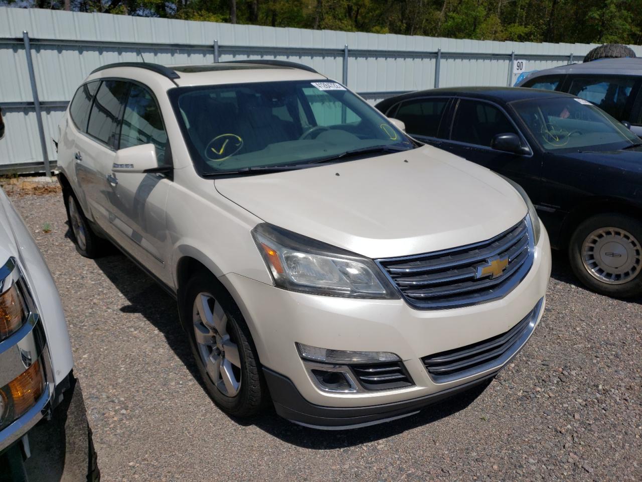 Photo 1 from auction – 2014 CHEVROLET TRAVERSE L with VIN 1GNKRJKD5EJ273416