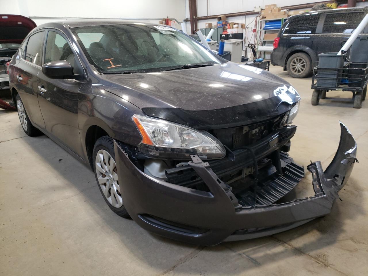 Photo 1 from auction – 2013 NISSAN SENTRA with VIN 3N1AB7AP4DL720240