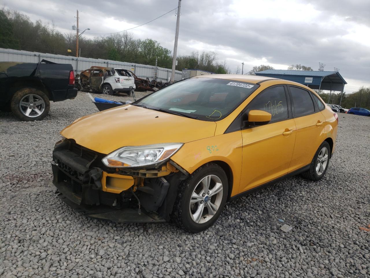 Photo 2 from auction – 2012 FORD FOCUS SE with VIN 1FAHP3F22CL443963