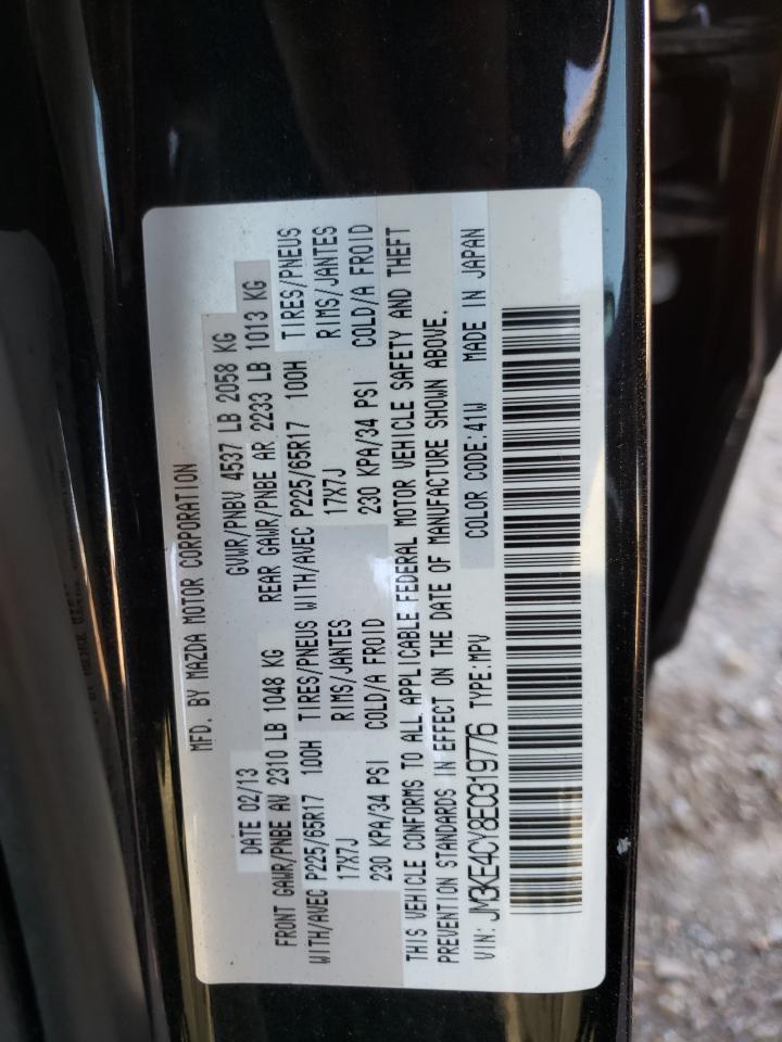Photo 10 from auction – 2014 MAZDA CX-5 TOURI with VIN JM3KE4CY8E0319776