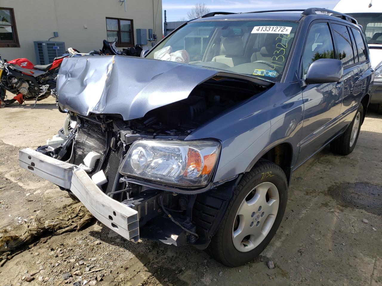 Foto 2 de la subasta – 2007 TOYOTA HIGHLANDER con VIN JTEEP21A270197120