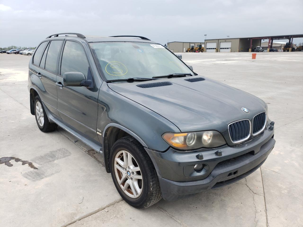 BMW X5 3.0I 2006 with VIN 5UXFA13516LY25510 - Photo from auction