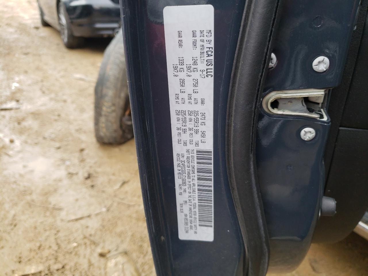 Photo 10 from auction – 2018 DODGE JOURNEY CR with VIN 3C4PDCGG5JT166963