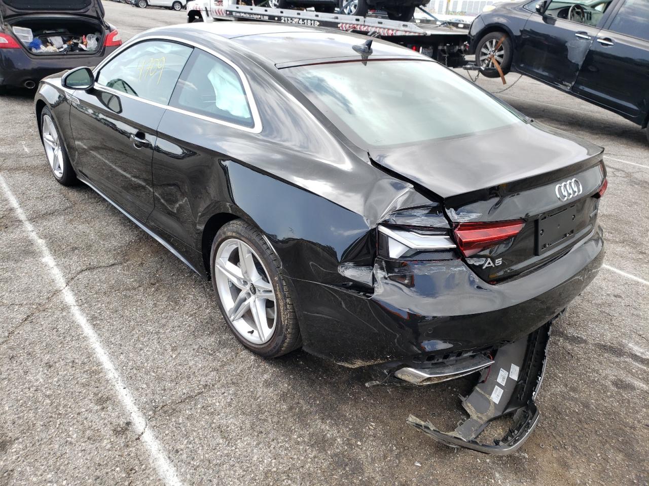 Photo 3 from auction – 2021 AUDI A5 PREMIUM with VIN WAUSAAF57MA056982
