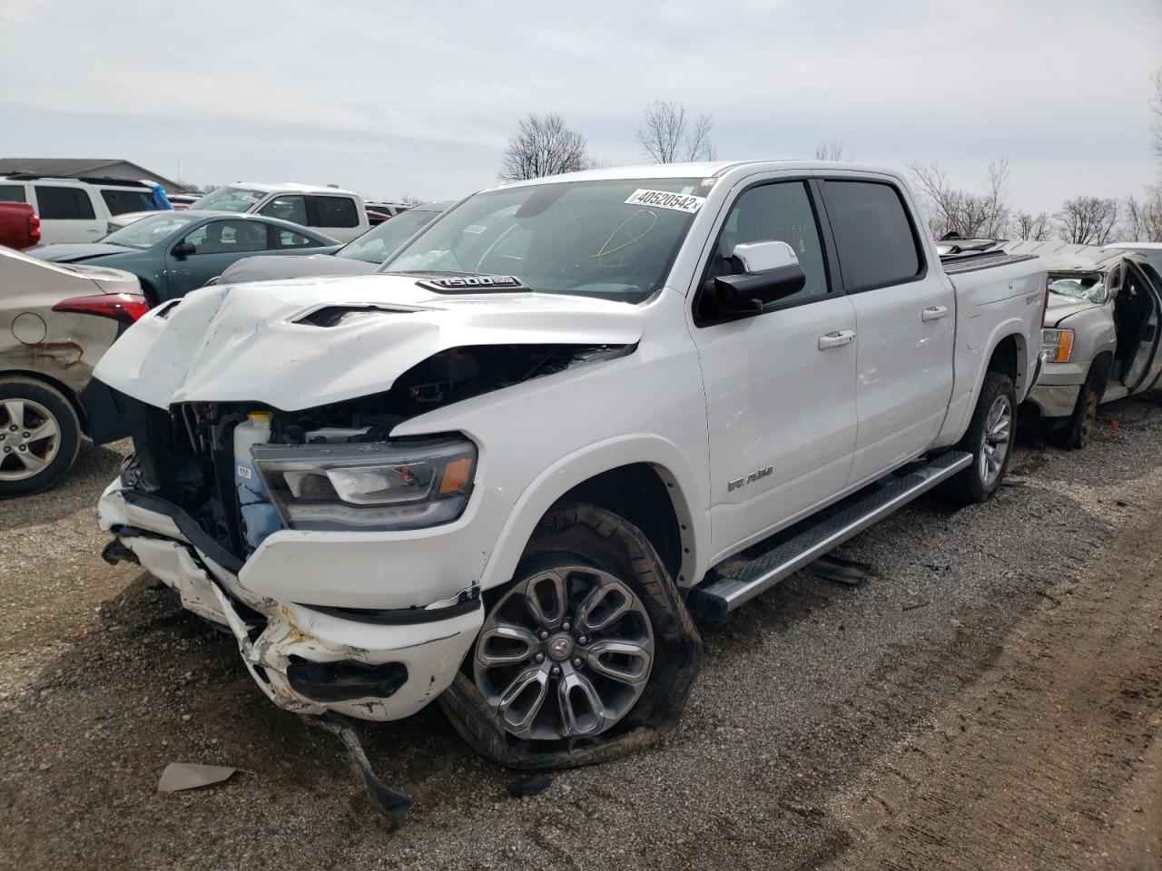 Photo 2 from auction – 2020 RAM 1500 LARAM with VIN 1C6SRFJT5LN370403
