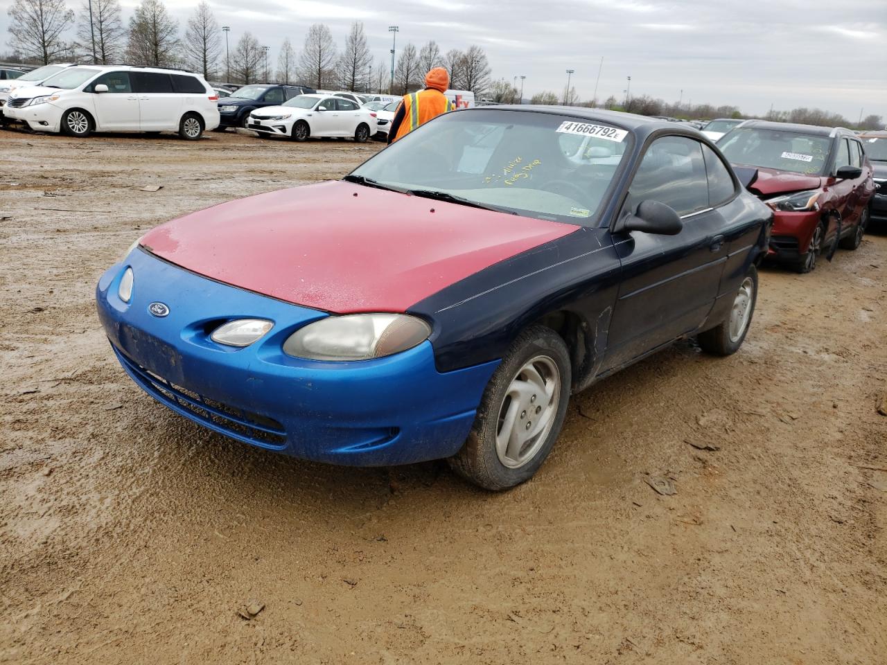 Photo 2 from auction – 2002 FORD ESCORT with VIN 3FAFP11312R117874