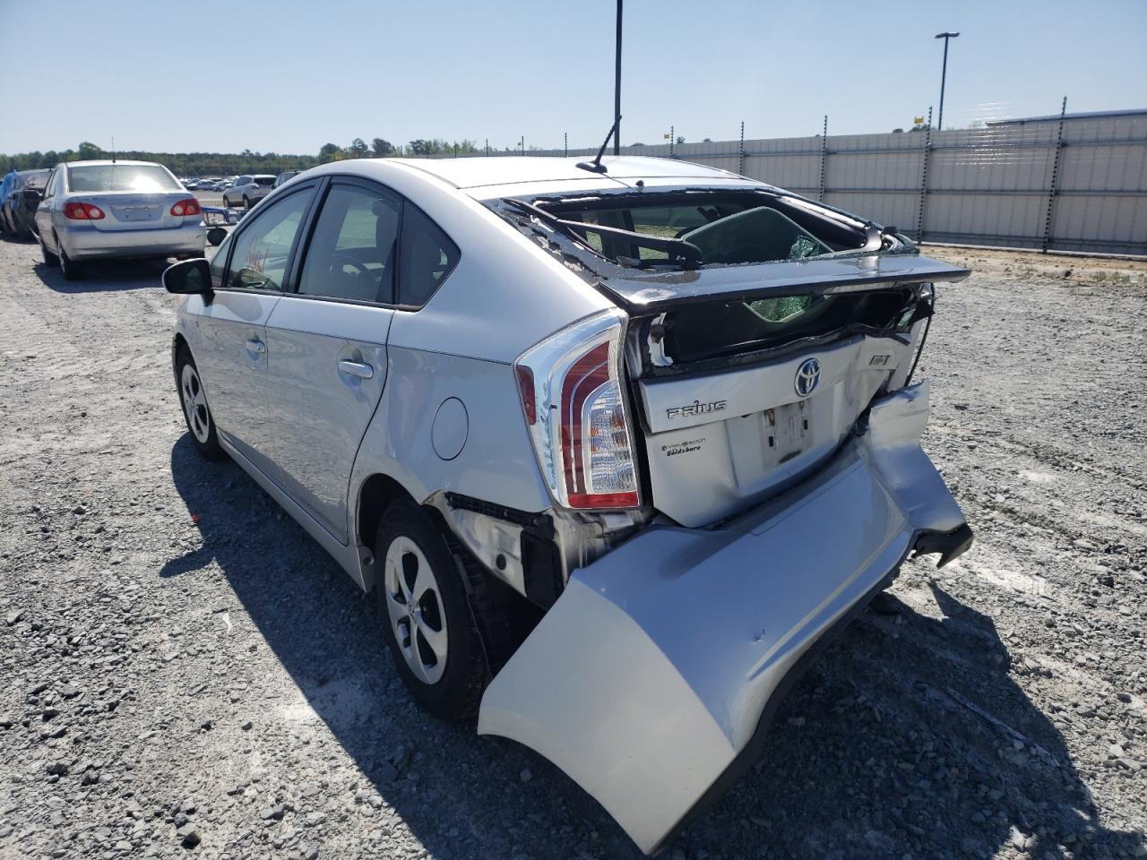 Photo 3 from auction – 2014 TOYOTA PRIUS with VIN JTDKN3DU6E1775140