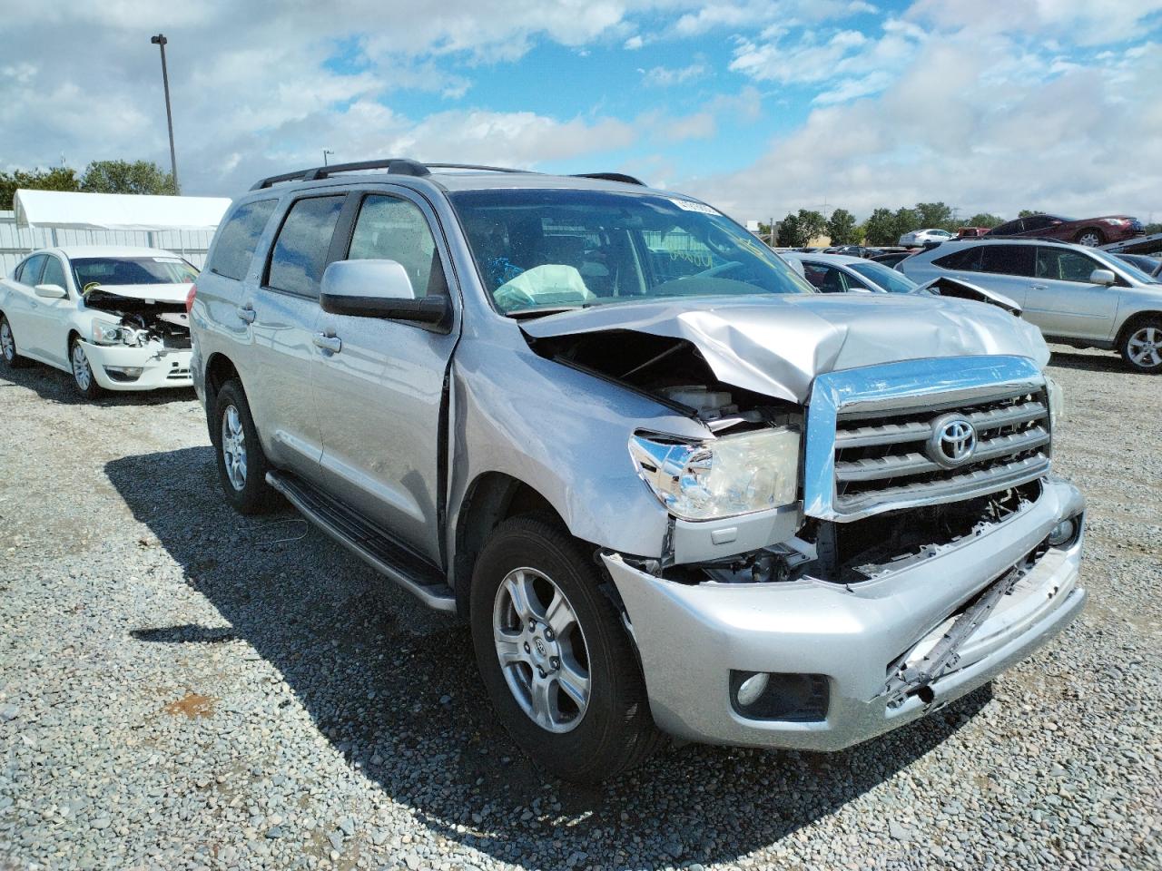 TOYOTA SEQUOIA SR 2010 with VIN 5TDBM5G18AS001193 - Photo from auction