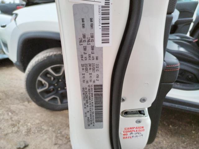 Photo 10 from auction – 2019 JEEP COMPASS TR with VIN 3C4NJDDBXKT706954
