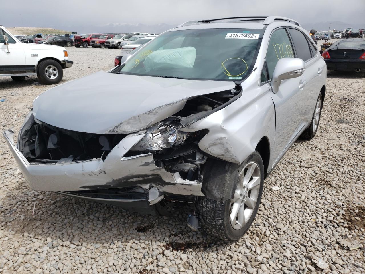 Photo 2 from auction – 2010 LEXUS RX 350 with VIN 2T2BK1BA1AC042243