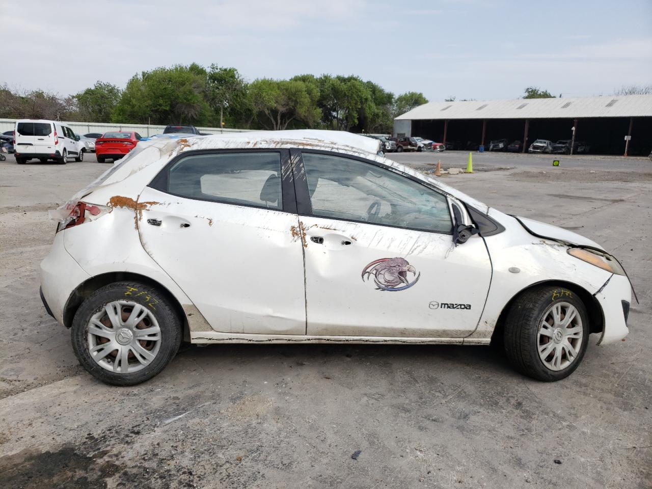 Photo 10 from auction – 2012 MAZDA MAZDA2 with VIN JM1DE1KY6C0142708