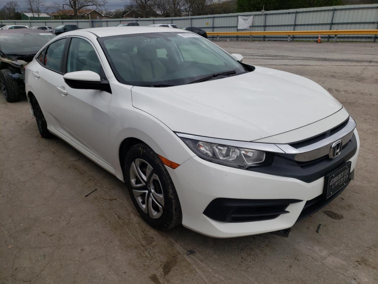 HONDA CIVIC LX 2016 with VIN 19XFC2F56GE076422 - Photo from auction