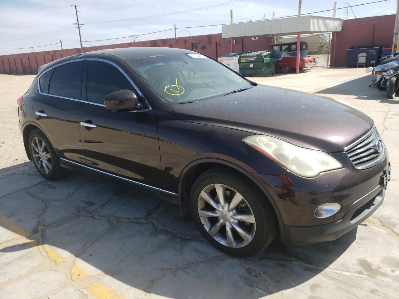 INFINITI EX35 BASE 2008 with VIN JNKAJ09F48M361713 - Photo from auction