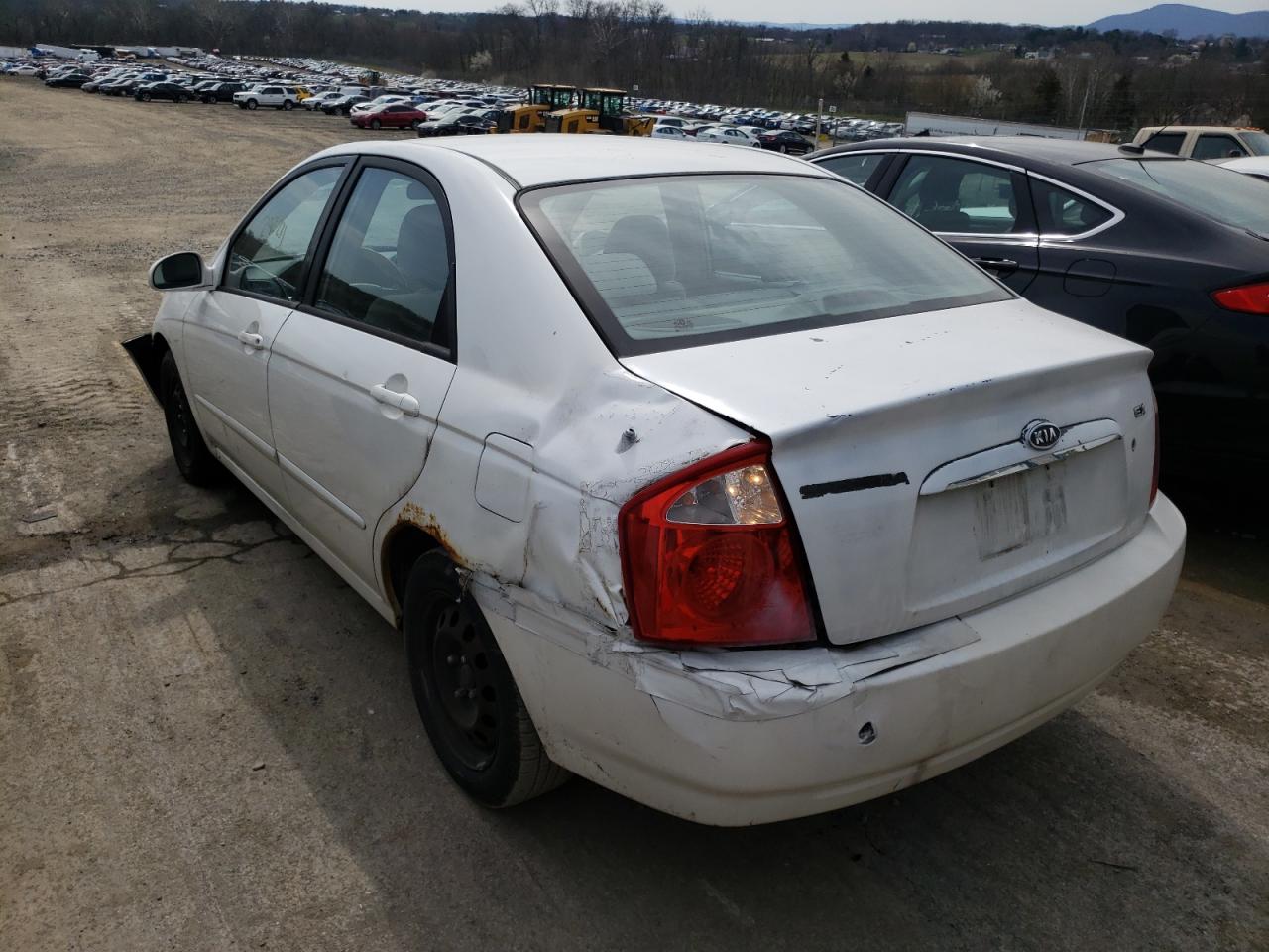 Photo 3 from auction – 2005 KIA SPECTRA with VIN KNAFE121955130552