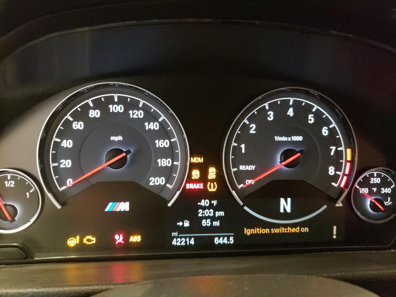 Photo 8 from auction – 2017 BMW M3 with VIN WBS8M9C33H5G86031