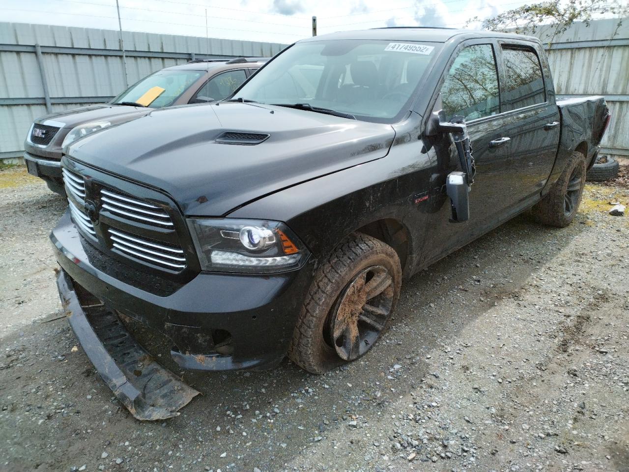 Photo 2 from auction – 2016 RAM 1500 SPORT with VIN 1C6RR7MT4GS298665