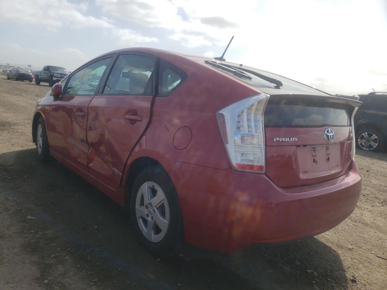 Photo 3 from auction – 2010 TOYOTA PRIUS with VIN JTDKN3DU3A0089377