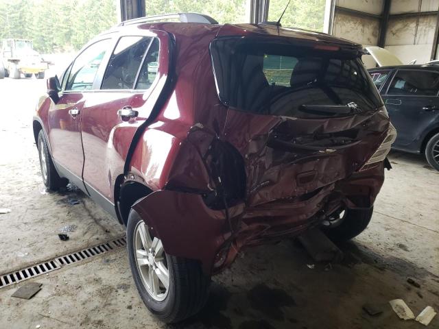 Photo 3 from auction – 2017 CHEVROLET TRAX 1LT with VIN 3GNCJPSB5HL164867