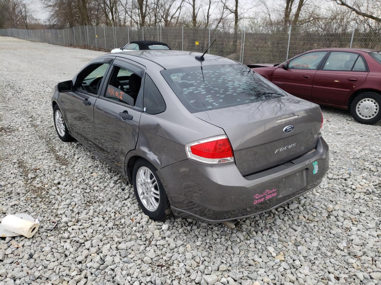 Photo 3 from auction – 2010 FORD FOCUS SE with VIN 1FAHP3FN9AW155525
