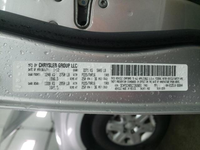 Photo 10 from auction – 2012 DODGE JOURNEY SE with VIN 3C4PDCAB5CT269851