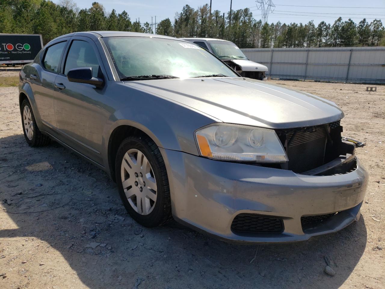 DODGE AVENGER SE 2012 مع رقم تعريف المركبة 1C3CDZAB9CN329491 - صورة من المزاد