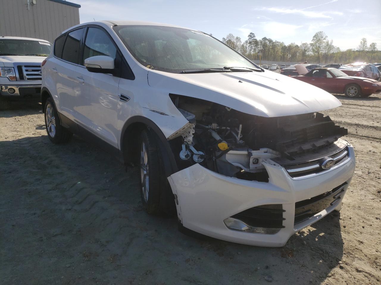 FORD ESCAPE SEL 2013 with VIN 1FMCU0HX9DUB36267 - Photo from auction