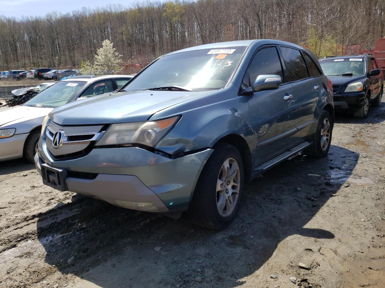 Photo 2 from auction – 2007 ACURA MDX TECHNO with VIN 2HNYD28367H538686