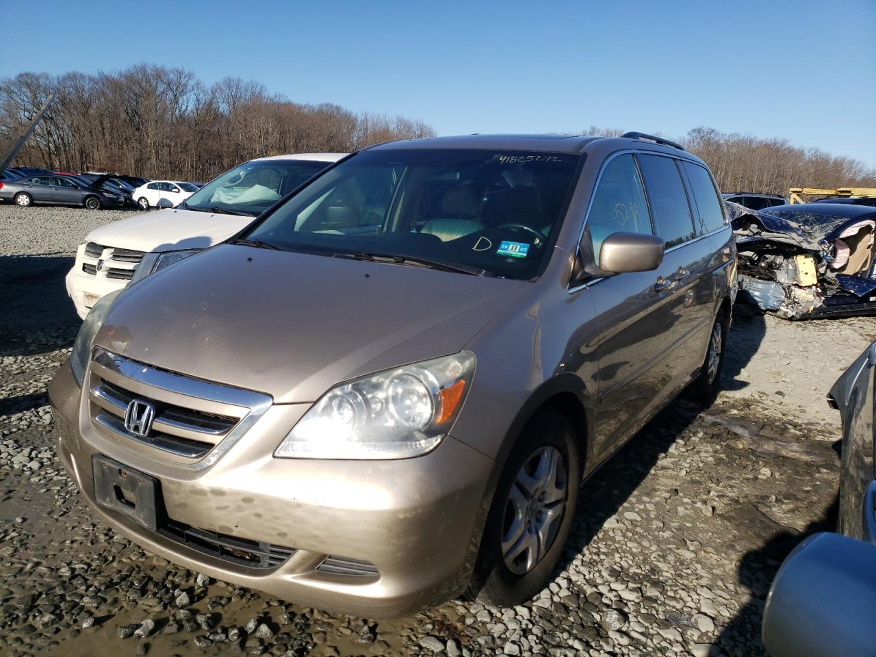 Photo 2 from auction – 2007 HONDA ODYSSEY EX with VIN 5FNRL38767B134993