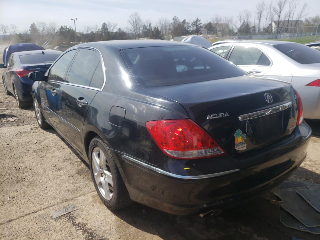 Photo 3 from auction – 2007 ACURA RL with VIN JH4KB16687C004891