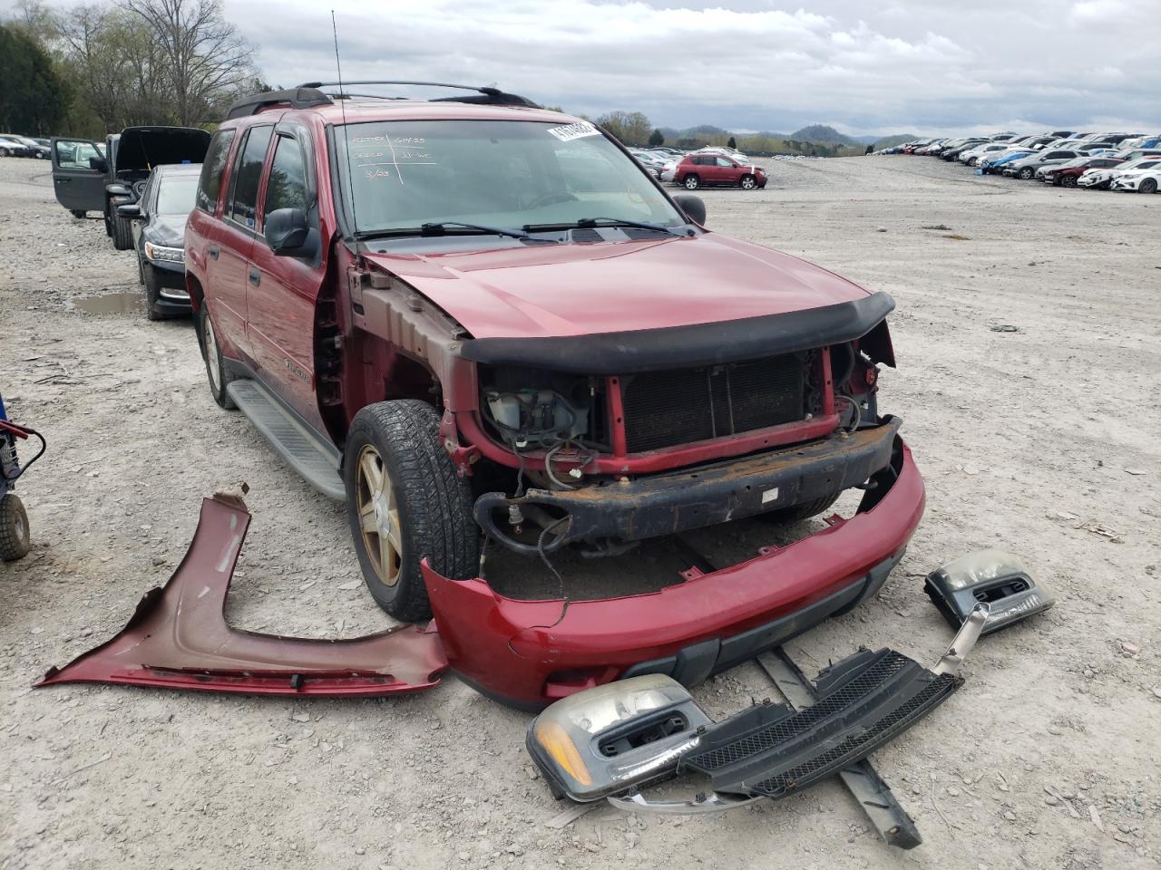 CHEVROLET TRAILBLAZE 2003 with VIN 1GNET16S836160440 - Photo from auction