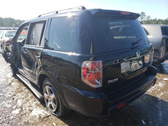 Photo 3 from auction – 2007 HONDA PILOT EX with VIN 2HKYF18467H537368