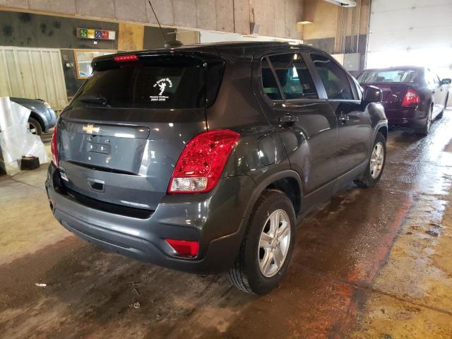 Photo 4 from auction – 2019 CHEVROLET TRAX LS with VIN 3GNCJKSB1KL265639